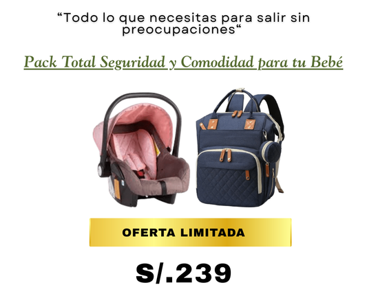 Pack Total Seguridad y Comodidad para tu Bebé